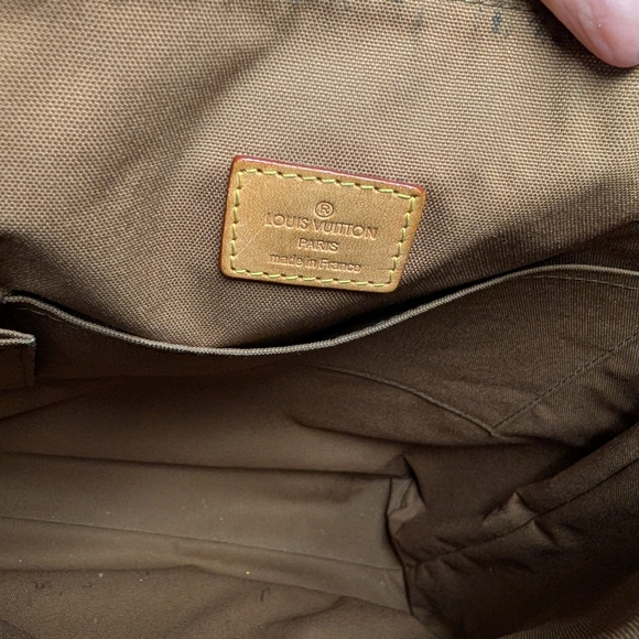 Louis Vuitton Dark Brown Monogram Tote - Picture 7 of 14